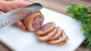 Hört auf, Wurst zu kaufen! Es ist so einfach! Ich Koche nie müde! Nur 4 Zutaten! Sehr lecker