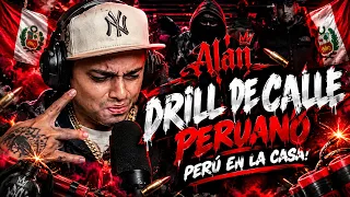 REACCIONO a DRILL PURO DE CALLE PERUANO! 😱🔥Adrist B - ALAN GARCÍA (VERSIÓN A16B)