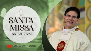 [ AO VIVO ] SANTA MISSA | 12H | 08/09/2026