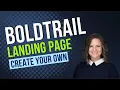 How to Create a BoldTrail Landing Page That Actually Converts Real Estate Lead Generation Tutorial