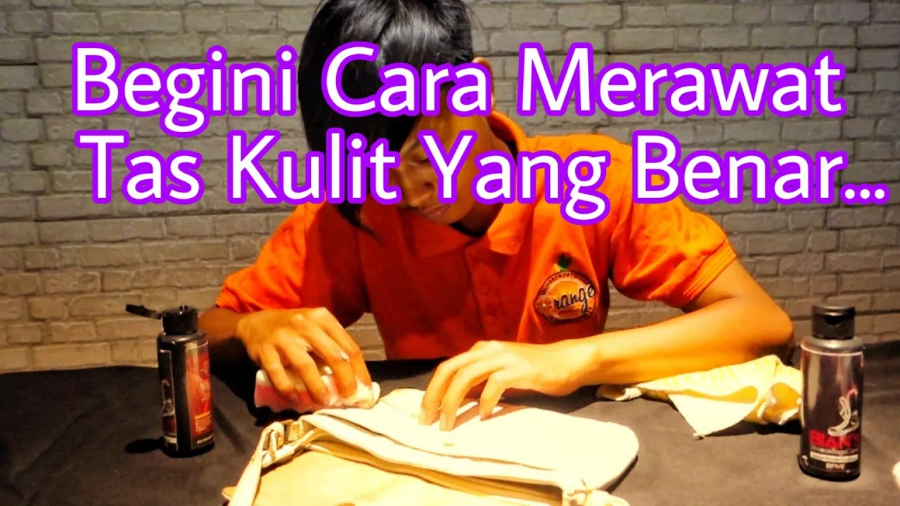 Cara Mudah dan Murah Agar Tas Kulit Tidak Kaku - Cara Merawat Tas Kulit Tetap Lentur dan Tidak Kaku