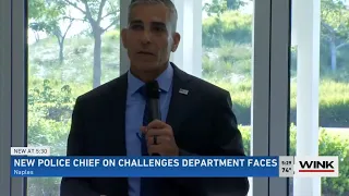 Exclusive New Naples Police Chief Ciro Dominguez talks with WINK News Part 2