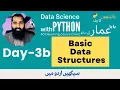 05 - Data structures in python Day-3 jupyter notebook