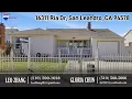 16311 Ria Dr San Leandro CA 94578