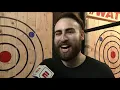 World Axe Throwing Championship Quarterfinals 2018 Cody Baker Bad Axe Throwing Chicago