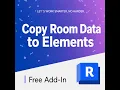 Copy Room Data to Elements Automatically FREE Revit Add-In
