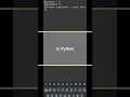 quotient remainder in both c and python division