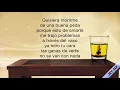 A través del vaso - Banda Los Sebastianes (Letra)