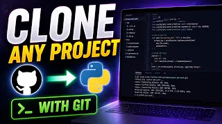 Clone Any Python Project from GitHub Using Git