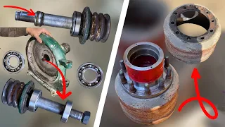 Download Top 2 Amazing Repairing Technique | 2 Tips Must Watch | Trailer wheel Hub Repair MP3