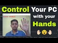 I Built a Full Gesture-Controlled Virtual UI Using Only a Webcam Python OpenCV MediaPipe