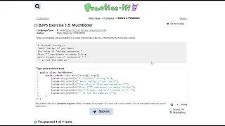 Java Practice-it Introduction to Java Programming Exercise 1 5 MuchBetter
