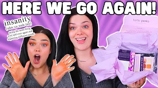 WHY DO I KEEP DOING THIS Tarte Make Your Own Kit Unboxing Try On