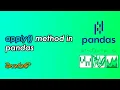 apply Method in Pandas Pandas Tutorials Data Science WonkyCode Telugu