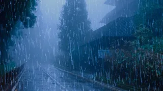 Rain Sounds For Sleeping - 99% Instantly Fall Asleep With Rain And Thunder Sound At Night