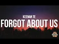 Download Lagu Keenan Te - Forgot About Us (Lyrics)