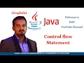 Java ControlFlow In English Basics of Java in English Control Statement in Java