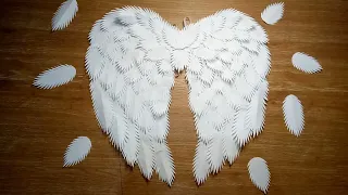 Download BUDGET-FRIENDLY AND EASY ANGEL WINGS / DIY ANGEL WINGS MADE OF PAPER MP3