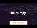 tile numpy