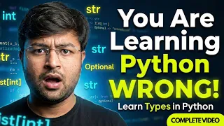Most Python Developers Ignore This Python Types Type Hints Explained