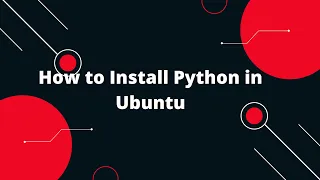 Python Tutorial in Hindi Step-by-Step Guide Installing Python on Ubuntu Python Setup Tutorial