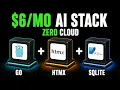 Go HTMX SQLite The AI Tech Stack