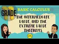 THE INTERMEDIATE VALUE AND THE EXTREME VALUE THEOREMS BASIC CALCULUS