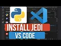Enhance Python Autocompletion Code Intelligence Install Jedi in VS Code for Python easy guide