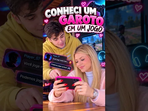 CONHECI ELE EM UM JOGO!!!