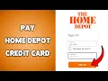 How To Pay Home Depot Credit Card Make A Payment On Home Depot Credit Card 2026