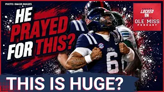 Trinidad Chambliss prayed for this EXACT SPOTLIGHT Pressure is a Privilege at Ole Miss