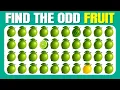 Download Lagu Find the ODD One Out - Fruit Edition 🍎🍌🍇| 40 Levels | Easy, Medium, Hard | Quizzer Odin