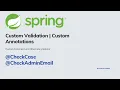 Custom Validation in Spring boot Custom Annotations in Hindi
