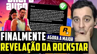 AGORA!! GTA 6 GANHA A MAIOR REVELAÇÃO DA ROCKSTAR SAIU !! FINALMENTE ESTOU PASSANDO MAL