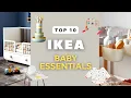 IKEA 2023 TOP-10 Must-Have Newborn and Baby Essentials Nursery Shopping At IKEA