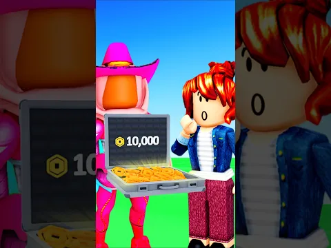 Giving You Robux Until You Say STOP