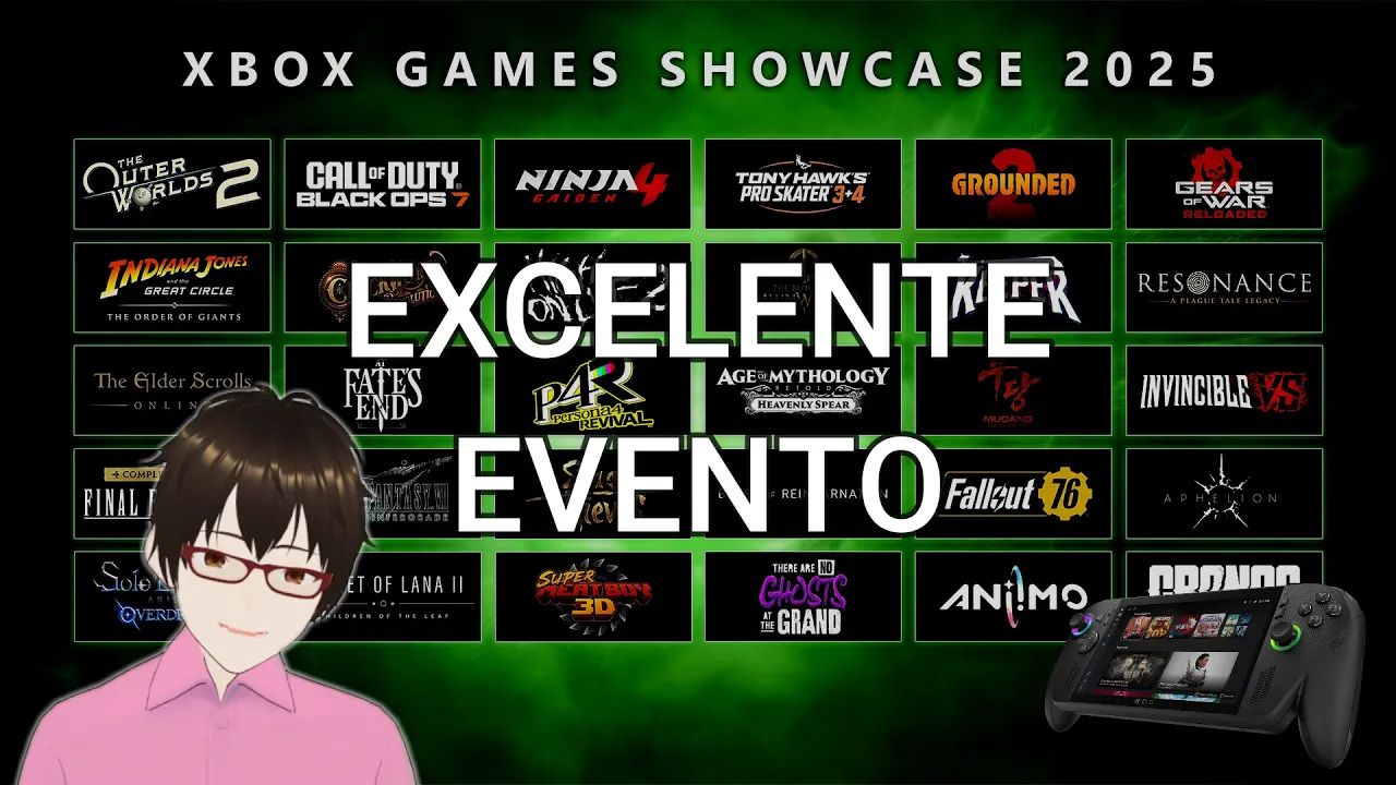 El Xbox Showcase 2025 fue sorprendente (resumen)