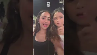 مذيع سأل تاليا عن مطربها المفضل ومكنش يعرف إنها بنت تامر حسني 