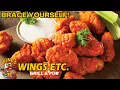 We Try ALLLLL The Flavors At WINGS ETC