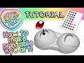 How to make and size EASY Printable Artwork for Inexpensive BJD Eyes you ve made or 3D Printed