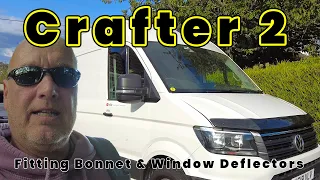 How to Fit a Bonnet Deflector and Wind Deflectors on a Crafter 2