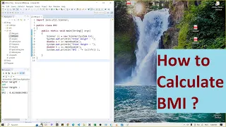 BMI How to Calculate BMI Body mass index in Java