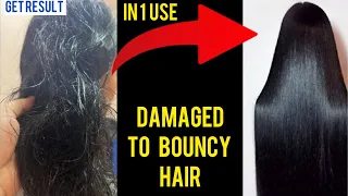 Rice Water to Grow Long Hair , Thick Hair Naturally : 30 days hair growth challenge ❤️