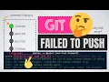 git failed to push some refs to git push command explained