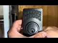 Hyper tough digital dead bolt installation