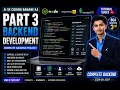 AI Se Backend Development Kaise Banaye Part 3 Node js Express MongoDB Complete Project