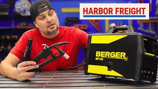 Harbor Freight New Berger Welder Back Instore