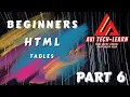 Html Part 6 Table