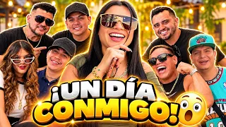 ¡Un Día Conmigo que Terminó entre CANTANTES E INFLUENCERS! 😱 | Madrina Gediva