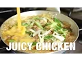 How to make Oyakodon - a  simple Japanese chicken and egg rice bowl recipe